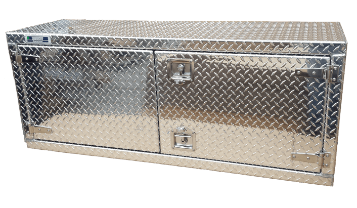 aluminum tool box for semi-truck