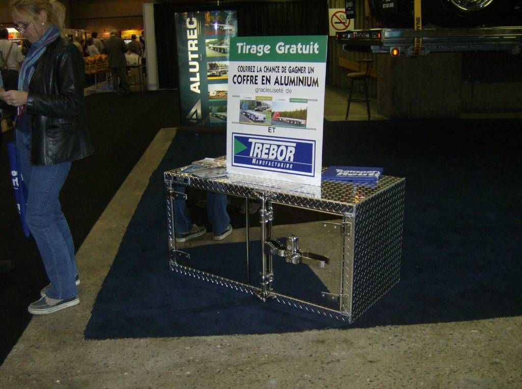 Aluminum tool box for expo cam