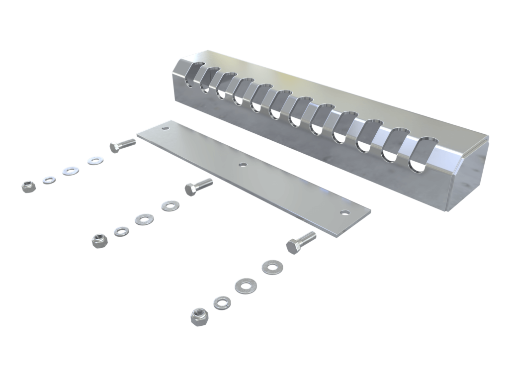 Aluminum Chain rack options Trebor Manufacturing